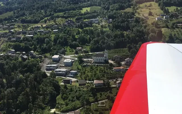 Pompe à chaleur à Salins — village des hauteurs de Sion